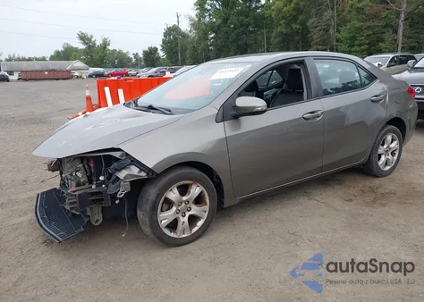 2017 Toyota Corolla Se z USA, uszkodzony, nr VIN 5YFBURHE1HP621282